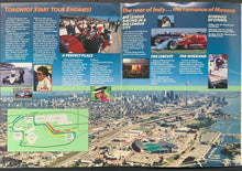 Load image into Gallery viewer, 1986 Inaugural Molson Indy Toronto Folio Brochure Press Notes Vintage