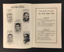 Load image into Gallery viewer, 1963 Canadian Football League CFL Western Conference Statistics Booklet Regina