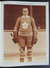 Load image into Gallery viewer, 1982 Maple Leaf Gardens 50th Anniversary NHL Program Toronto Leafs vs Rockies