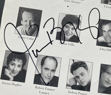 Load image into Gallery viewer, 2002 Kathleen Turner+Jason Biggs Signed The Graduate Playbill Autographed JSA
