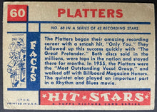 Load image into Gallery viewer, 1957 Topps Hit Stars Trading Card Platters #60 Non Sports Vintage Music