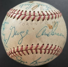 Load image into Gallery viewer, 1964 I.L. Toronto Maple Leaf Team Signed x19 Autographed Baseball Vintage