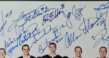 Load image into Gallery viewer, 1967 Autographed Signed Toronto Maple Leafs Stanley Cup Team Photo Hockey VTG