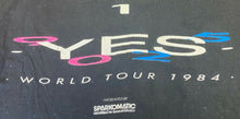 Load image into Gallery viewer, 1984 Yes World Tour Vintage Original Concert Band Large T-Shirt L Vtg
