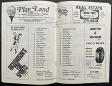 Load image into Gallery viewer, 1974-75 Dixie Beehives OHA Jr. A Hockey Program vs Markham Waxers Vintage