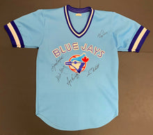 Load image into Gallery viewer, Vintage 1985 Toronto Blue Jays MLB Baseball Jersey Autographed Signed x5 Moseby