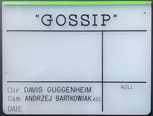 Load image into Gallery viewer, 2000 Gossip Set Used Film Insert Slate Thriller Movie Guggenheim Kate Hudson