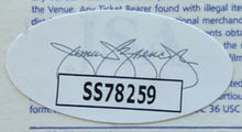 Load image into Gallery viewer, Steve Nash NBA Autographed 2002 Salt Lake Olympic Gold Medal Hockey Ticket JSA