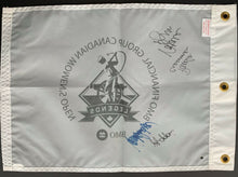 Load image into Gallery viewer, 2005 PGA Tour Pin Flag Golf Autographed By Paula Creamer Natalie Gulbis JSA COA