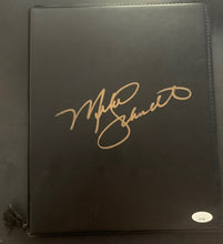 Load image into Gallery viewer, Mike Schmidt Signed Menu Autographed Mike Schmidts Restaurant Philadelphia JSA