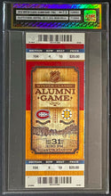 Load image into Gallery viewer, 2016 Winter Classic Alumni Game NHL Hockey Full Ticket Montreal vs Boston Bruins