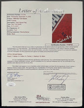 Load image into Gallery viewer, 1999 New York Giants Team Signed Flag NFL Football Michael Strahan JSA LOA