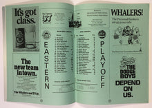 Load image into Gallery viewer, 1973 WHA Hockey Program Winnipeg Jets vs New England Whalers Bobby Hull Cover