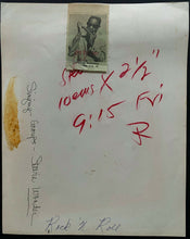 Load image into Gallery viewer, Original 1968 Fox Theatre Concert Broadside Detroit MOTORTOWN REVUE Old Motown