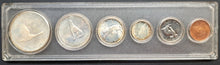 Load image into Gallery viewer, 1967 Canada Centennial Uncirculated Coin Set Silver Coins Royal Canadian Mint