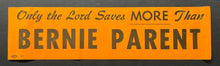 Load image into Gallery viewer, 1973 Bernie Parent Unused Vintage Original Bumper Sticker Car Decal NHL Hockey