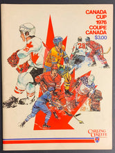 Load image into Gallery viewer, 1976 Canada Cup Official Program Coupe Canada Bobby Orr MVP Toronto Montreal VTG