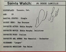 Load image into Gallery viewer, 1990 New Market Saints vs Rochester Americans Item Lot x4 Program Photo ++