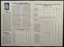 Load image into Gallery viewer, 1941 New York Rovers Eastern Amateur Hockey League Newsletter Whitey Fountain