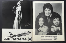 Load image into Gallery viewer, 1972 Vintage Original Concert Tour Program Montreal Quebec The Stampeders +