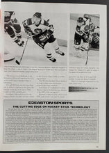 Load image into Gallery viewer, 1997 Maple Leaf Gardens NHL Draft Prospect Game Program Signed By Joe Thorton