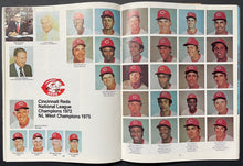 Load image into Gallery viewer, 1975 Cincinnati Red vs. Boston Red Sox World Series Program MLB Baseball VTG