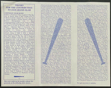 Load image into Gallery viewer, 1995/96 Toronto Blue Jays MLB Baseball Pitch In For Parkinsons Charity Brochures
