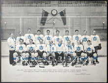 Load image into Gallery viewer, 1931/32 Toronto Maple Leafs Alexandra Studio Team Photo Print Blue Tint NHL