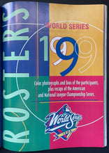 Load image into Gallery viewer, 1999 World Series Program New York Yankees v Atlanta Braves MLB Baseball