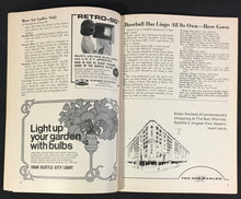 Load image into Gallery viewer, 1969 Seattle Pilots Baseball Program Inaugural MLB Season vs Oakland Athletics