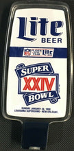 Load image into Gallery viewer, 1990 Super Bowl XXIV Beer Tap Handle NFL Louisiana Superdome Football 49ers
