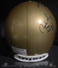Load image into Gallery viewer, Multi Signed Autographed Notre Dame Helmet Joe Montana Steiner COA NCAA Football