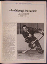 Load image into Gallery viewer, 1982 Maple Leaf Gardens 50th Anniversary NHL Program Toronto Leafs Winnipeg Jets