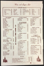 Load image into Gallery viewer, 1974 Jack Dempsey Autographed Broadway New York City Menu Signed Boxing