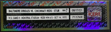 Load image into Gallery viewer, 1970 World Series Ticket Memorial Stadium Baltimore Orioles v Reds NM 7 by iCert