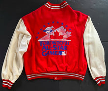 Load image into Gallery viewer, Rare 1991 Roots Coca-Cola Staff Jacket 1991 MLB ASG Logo SkyDome Toronto