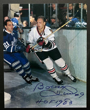 Load image into Gallery viewer, Bobby Hull Autographed Chicago Blackhawks NHL Hockey Photo Signed HOF1983