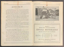 Load image into Gallery viewer, 1928 Canadian Pro Hockey League Game Program Detroit Olympia Vs Niagara Falls