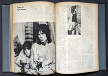Load image into Gallery viewer, 1972 Rolling Stones Specially Bound Hardcover Book Limited Edition Rock & Roll