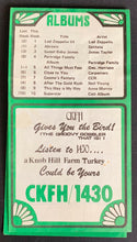 Load image into Gallery viewer, 1970 CKFH Radio Survey Record Chart Toronto Music Supremes Young Santana