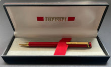 Load image into Gallery viewer, Ferrari Formula Series Ballpoint Pen Aurora F1 Racing Series 1980s 1990 Cartier