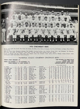Load image into Gallery viewer, 1972 Cincinnati Reds vs. Oakland Athletics World Series Program MLB Baseball VTG