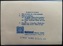 Load image into Gallery viewer, Vintage Unused Sticker Late 1960's Philadelphia Flyers NHL Hockey Decal