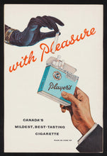 Load image into Gallery viewer, 1954 HARRY LUMLEY Autograph Maple Leafs PROGRAM Toronto vs NYR Vtg Hockey NHL