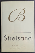 Load image into Gallery viewer, 1997 Barbra Streisand Biography 1st Ed Signed By Author Anne Edwards Autographed