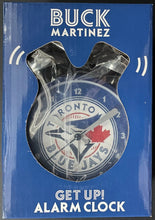 Load image into Gallery viewer, Buck Martinez Get Up! Alarm Clock Gameday Giveaway Toronto Blue Jays MLB SGA