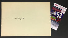 Load image into Gallery viewer, Richard Byrd Signed Cut American Naval Officer Medal Of Honor Recipient Rare JSA
