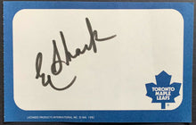 Load image into Gallery viewer, Eddie Shack Signed Autographed Toronto Maple Leafs Album Page NHL Hockey