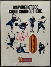 Load image into Gallery viewer, 1994 NHL Old Timers Program Signed x14 Shack Richard ++ Autographed Vtg Hockey