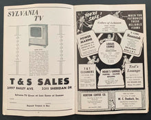 Load image into Gallery viewer, 1961 International League Baseball Program Toronto Maple Leafs vs Buffalo Bisons